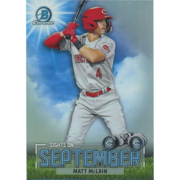 MLB 2023 Bowman  Matt McLain SOS-8 (Rookie, Sights On September)