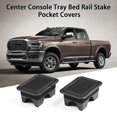 thumbnail image 3 of Mengxi 2 piezas Fundas de bolsillo para estacas Accesorio de repuesto para automóvil Camiones Fundas de bolsillo para estacas para riel de cama Dodge Ram Ram 2019-2021 Riel de cama, 3 of 5