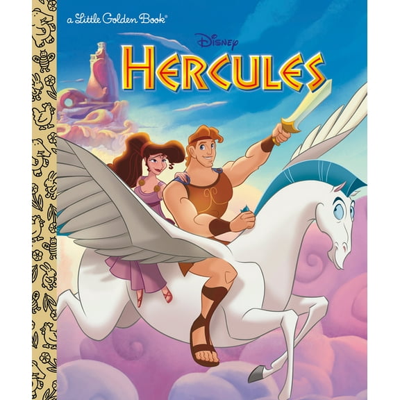 Little Golden Book Hercules Little Golden Book (Disney Classic), (Hardcover)