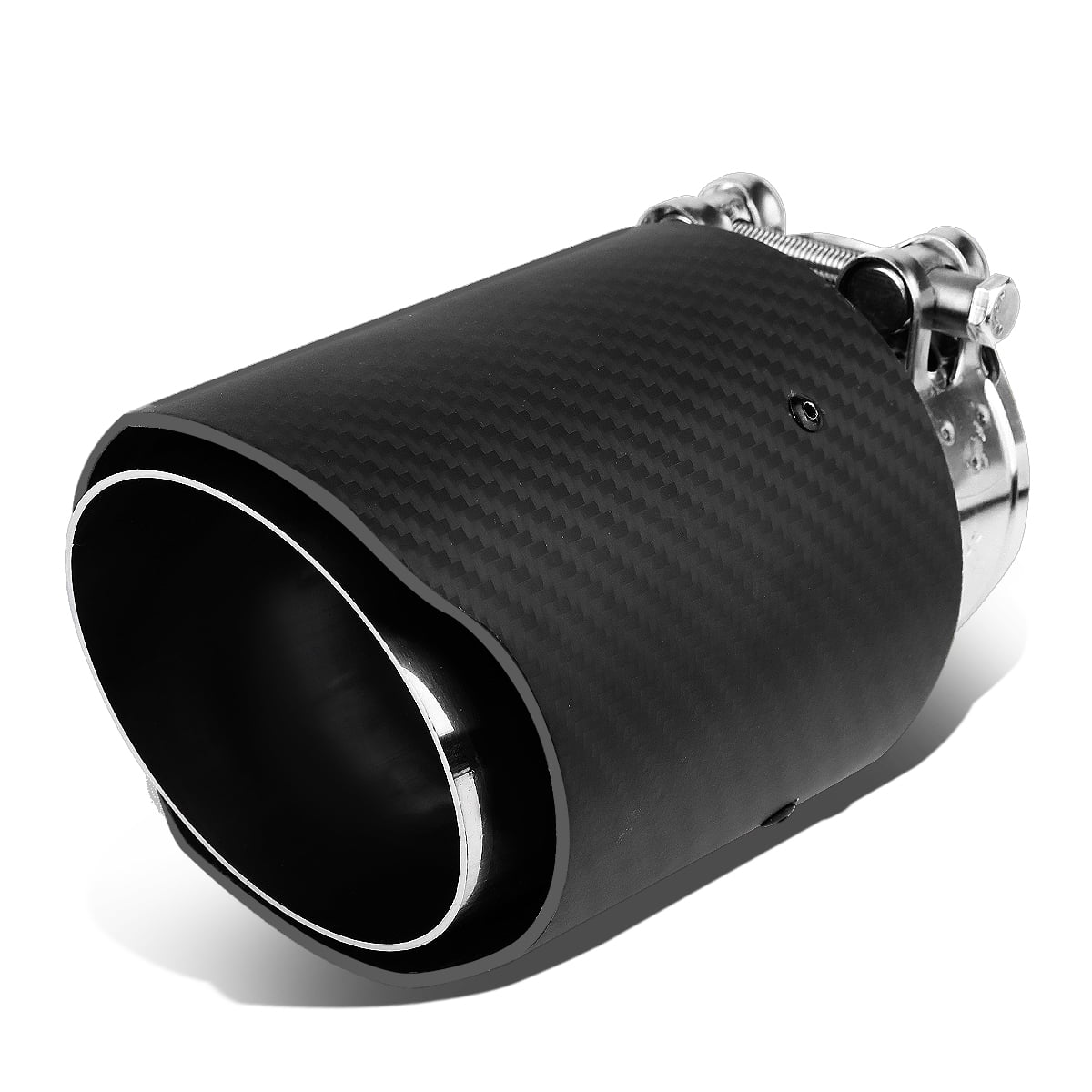 Universal Stainless Steel Fiberglass Pattern Round Exhaust Tail Muffler