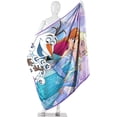 thumbnail image 4 of Disney Frozen Throw Blanket, Snow Journey, 45x60, Multicolor, 100% Polyester, 1 Each, 4 of 5
