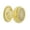 Gold, variant on Nostalgic Warehouse Ckb_Crarop Vintage 1-3/8" Round Craftsman Style Cabinet Knob - Brass