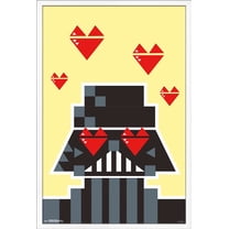 Star Wars: Saga - Vader Hearts Wall Poster, 22.375" x 34", Framed
