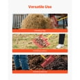 thumbnail image 2 of KFFKFF 6PCS Manure Fork Replacement Head, 18 Angled Tines Durable Plastic Pitchfork Heads, Horse Mulch Rake for Stable Cleaning, Muck Removal, Grass, Hay, and Farm Work, 2 of 9