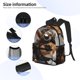 thumbnail image 3 of Balery Steampunk Squirrel Pilot Mochila para Mujeres y Hombres, Mochila Ligera Casual para Viajes, Mochila Clásica Básica para la Universidad, 3 of 6