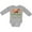 AC-Heather Grey, variant on Inktastic Gram Gram Loves Me Cute Red Panda Boys or Girls Long Sleeve Baby Bodysuit