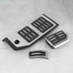 thumbnail image 5 of Pedal de acelerador de coche de aleación de aluminio, placa antideslizante para reposapiés, compatible con Q7 2017-2019, 3 uds., 5 of 10