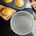 thumbnail image 4 of 4 Inch Small Cake Pan Set of 4, Baking Round Cake Pans Tins Bakeware, 4 of 5