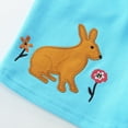 thumbnail image 5 of LYMAYTER Toddler Kids Summer Cotton Shorts for Boys Girls Casual Bunny Jogger Pants Sport Drawstring Shorts Pants with Pockets 2-8T, 5 of 10