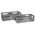 thumbnail image 1 of Cheungs 5180-2 Jardin Metal Rectangular Bin - Set of 2, 1 of 1