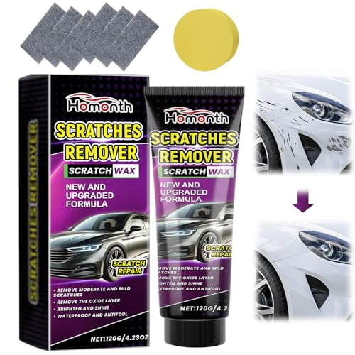 Nano Sparkle Cloth Car Scratch Remover Set,Magic Nano Sparkle Cleaning Cloth Car Scratch Remover,Nano Sparkle Cloth and Car Scratch Repair Paste for Deep Scratch Repair