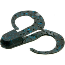 Zoom Swimmin Chunk 3'' Black Blue Glit 10pk