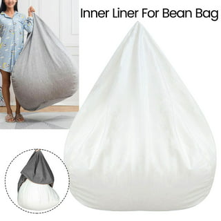 LIFKOME 2pcs 1 Bean Bag Filler Stuffing Filling Dog Medium, White