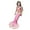 Pink259, variant on RUTAYY Summer Child Girls Gradient Fish Tail Printed 3PCS Swimwear Toddler Kids Swimsuit Bikini Beach Vacation Tropical Beachwear, 12-13 Years