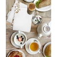 thumbnail image 4 of Orange Eucalyptus Leaves Kitchen Dish Towels for Drying Dishes Set of 2, Weeping Spring Botanical Summer Waffle Weave Microfiber Hand Tea Bathroom Towels Quick Dry & Absorbent Towel 15.7x23.6, 4 of 7