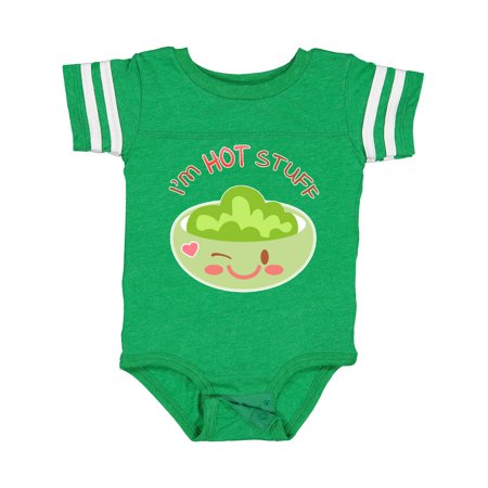 

Inktastic I m Hot Stuff- Cute Wasabi Dish Gift Baby Boy or Baby Girl Bodysuit