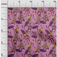 thumbnail image 2 of oneOone Rayon Purple Fabric Tropical Fabric For Sewing Printed Craft Fabric By The Yard 56 Inch Wide, 2 of 5