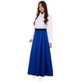 thumbnail image 6 of HPO Adult Women Cartoon Granny Blue & White Costume, Perfect for Halloween /Cosplay, Synthetic Fabric, 6 of 7