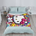 thumbnail image 3 of hello kitty world Blanket,Throw Blanket for Kids and Adults,Soft Plush Fleece Blanket for Bed,Couch,Travel,Cozy Queen Size Blanket, 40"x30", 3 of 4