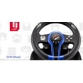 thumbnail image 4 of Flashfire Super Manic Racing Steering Wheel and pedals for PC and Nintendo Switch, Blue, 4 of 11