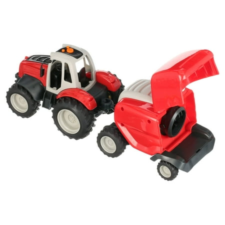 Adventure Force Tractor with Baler Set