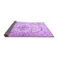 thumbnail image 2 of Ahgly Company Indoor Round Persian Purple Traditional Area Rugs, 8' Round, 2 of 4