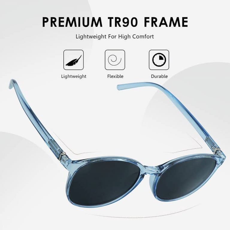 LifeArt 2 Pack Polarized Sunglasses, UV400 Protection, Retro  display picture 1