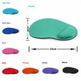 thumbnail image 2 of Colorful Soft Comfortable Mice Mat Non Slip Wrist Support Mouse Pad RED, 2 of 8