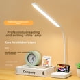 thumbnail image 2 of USB Rechargeable LED Desk Lamp with Eye Protection, 3 Color Temperatures & Adjustable Stand – Portable Study Light for Students, Reading & Gift-Giving, Dual Power Supply (Plug-in/Battery) Included, 2 of 6