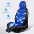 thumbnail image 6 of Ruroz Cooling Car Seat Cushion - Blue 12V Automotive Adjustable Temperature Comfortable Cooling Car Seat Cushion, 6 of 8