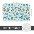 thumbnail image 2 of Kdxio Sea Shells 2,16" x 24", Non-Slip Front Door Mats,Outdoor Welcome Mat Washable, 2 of 9