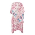 thumbnail image 2 of HELLHERO Polyester Casual Lightweight Swimsuit Cover Up for Beach Quick Dry Free Size Bathing Suit Cover Up Dragonfly Blossom, 2 of 6