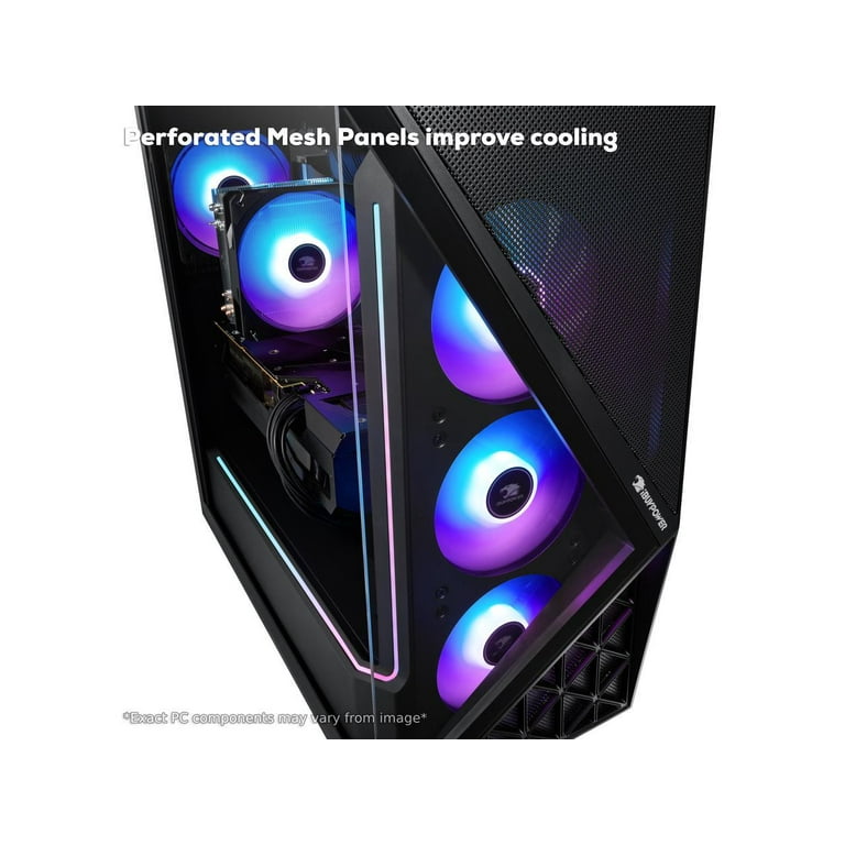iBUYPOWER Slate 9 Black Gaming PC Desktop - AMD Ryzen 7