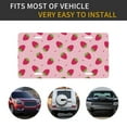 thumbnail image 5 of Zufioo Strawberries Print Car Aluminum Front License Plate, 12x6 Inch Decorative Personalized Car License Plate Car Accessories, 5 of 8