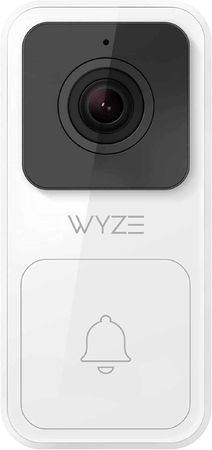 Wyze Video Doorbell, 1080p HD Video, Two-Way Audio, 3:4 Head-to-Toe View, Night Vision, Hardwired