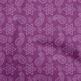 thumbnail image 1 of oneOone Viscose Chiffon Purple Fabric Floral Sewing Craft Projects Fabric Prints By Yard 42 Inch Wide, 1 of 4