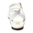 thumbnail image 3 of M by Bruno Magli Rita Leather Sandal, 9, White, 3 of 5