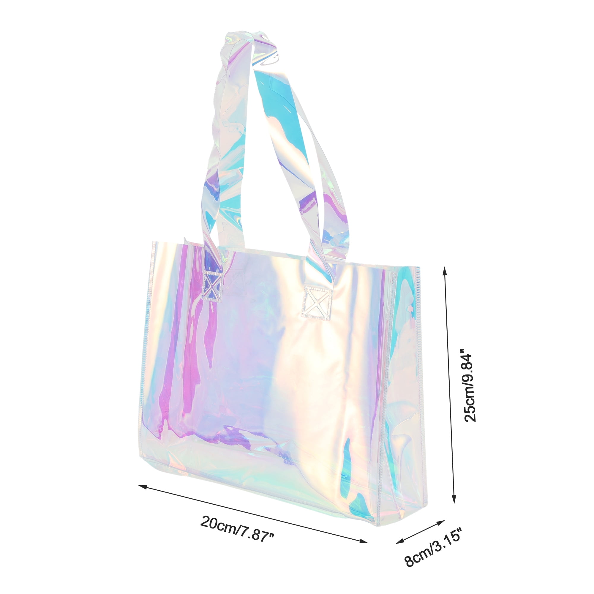 Unique Bargains Multicolor Reusable Gift Bag 1Pc Multicolor 20x8x25cm / 7.87"x3.15"x9.84"
