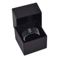 thumbnail image 3 of Gamer Birthday Wedding Jewelry Black Tungsten Engagement Gift Simple Rings Ring Sets Girl, 3 of 8