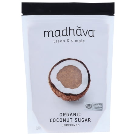Madhava Organic Coconut Sugar, 16 oz Bag