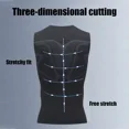 thumbnail image 2 of Camisas para hombres 1 par, Camisas para hombres Ligas para camisas Soportes elásticos ajustables para camisas con clips antideslizantes de bloqueo (20 par, negro), 2 of 7