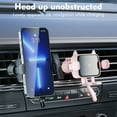 thumbnail image 4 of Yeacher Chargeur de Voiture Sans Fil 15W Auto-Serrant Support de Téléphone pour Évent d'Air Compatible, 4 of 8