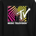 thumbnail image 3 of MTV Logo - Optical 80S - Toddler And Youth Long Sleeve Graphic T-Shirt, 3 of 5