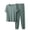 Green, variant on UVEASISHA 2 Piece Pj Sets for Men Big and Tall Short Sleeve Tee and Joggers Cozy Soft Modal Pajamas Set Breathable Summer Sleepwear Outfits Black L