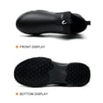 thumbnail image 5 of SKIUHS Men & Women's Slip-On Slip Resistant Chef Safety Shoes – Waterproof Oil Resistant Microfiber Leather Kitchen Work Footwear, 5 of 9