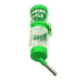 thumbnail image 3 of Shulemin 80ML/125ML Hamster Water Bottle Steel Ball Design Non-drip Plastic Small Animal Auto Dispenser Pet Supplies,Green, 3 of 8