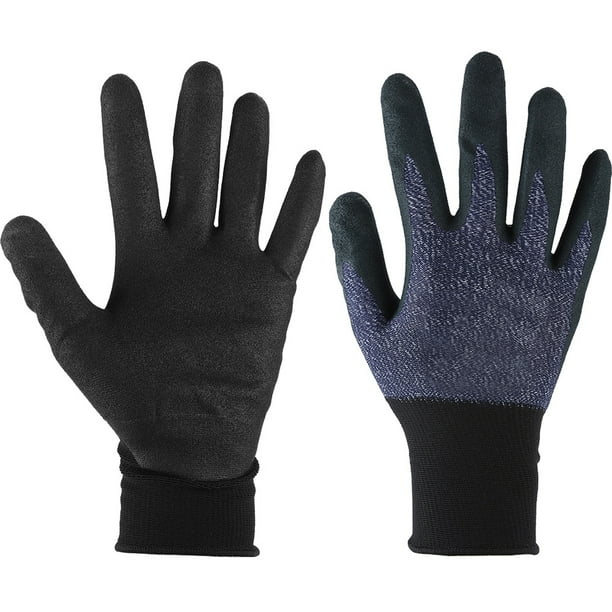 Nitrile Coated Gloves Nylon Spandex Wrapped with Working Gloves Nylon Waterproof Gloves Ultra Responsive