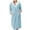 Light Blue, variant on Jamicy Terry Cloth Robes for Women Robes for Women Flannel Long Sleeve Hooded Bathrobes Fluffy Cute Spa Robe 2025 Trendy Soft Shower Robe with Pockets