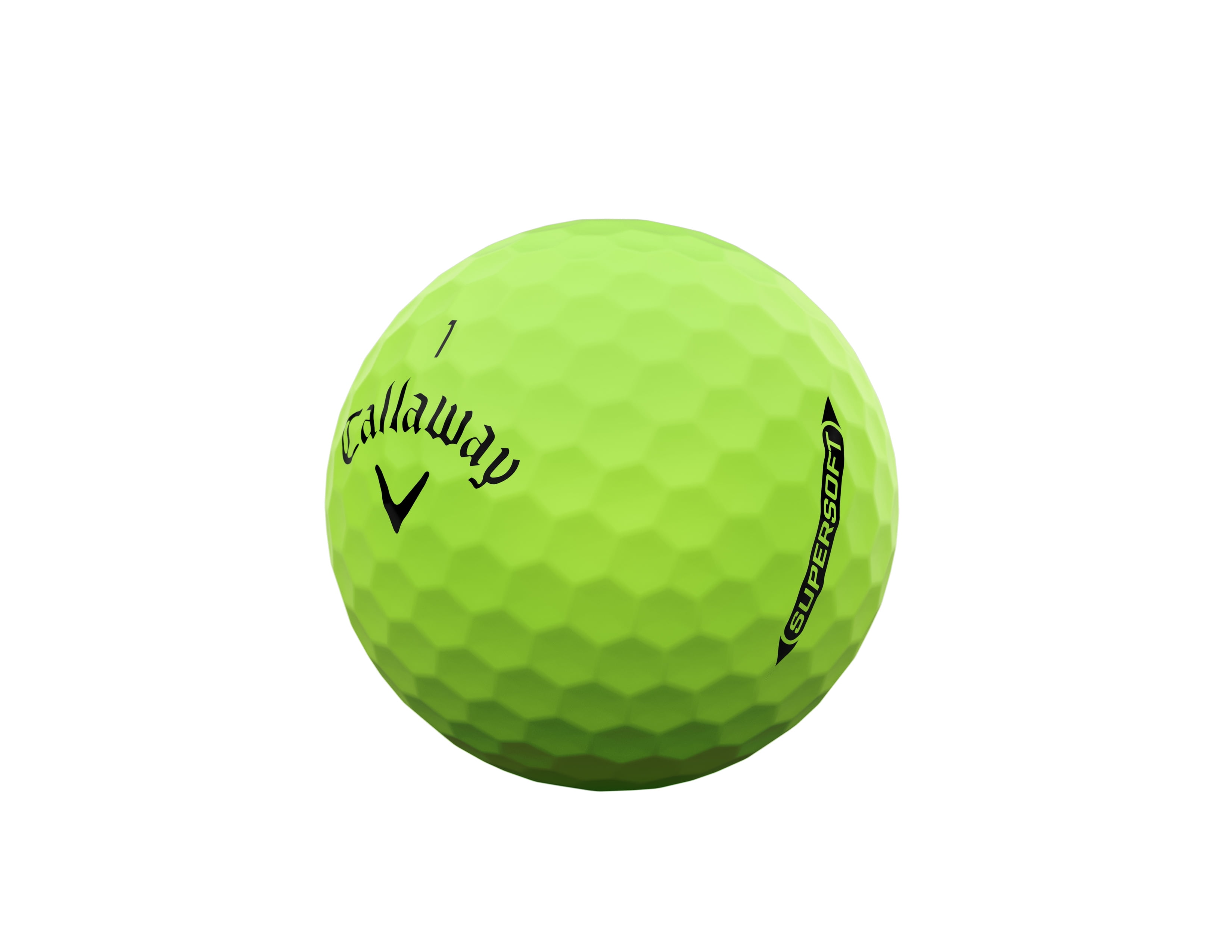 Callaway Supersoft 2025 Golf Balls 12-Pack Matte Green