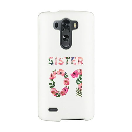 Sister01-Left Cute Design Matching Phone Case For LG G3 Gift